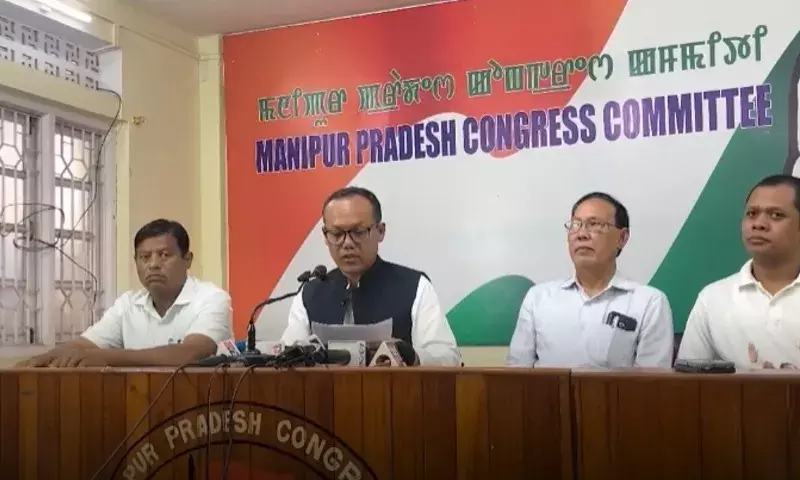 कांग्रेस ने शिलांग में मणिपुर राजबाड़ी के विध्वंस की जांच की मांग की कांग्रेस ने शिलांग में मणिपुर राजबाड़ी के विध्वंस की जांच की मांग की