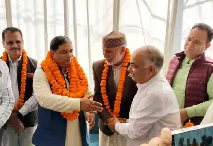 BJP ने सत शर्मा, राकेश महाजन, डॉ. अली को राज्यसभा चुनाव के लिए पार्टी उम्मीदवार घोषित किया BJP ने सत शर्मा, राकेश महाजन, डॉ. अली को राज्यसभा चुनाव के लिए पार्टी उम्मीदवार घोषित किया