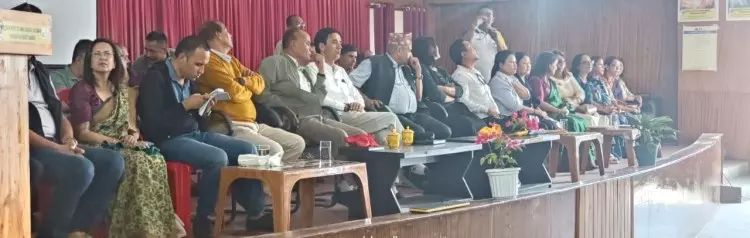 SKM ने केंद्रीय मंत्री के दौरे के लिए पाकयोंग जिला समन्वय बैठक आयोजित की SKM ने केंद्रीय मंत्री के दौरे के लिए पाकयोंग जिला समन्वय बैठक आयोजित की