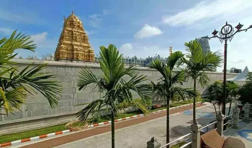 Jubilee Hills वेंकटेश्वर मंदिर में पवित्रोत्सव 17 अक्टूबर से Jubilee Hills वेंकटेश्वर मंदिर में पवित्रोत्सव 17 अक्टूबर से