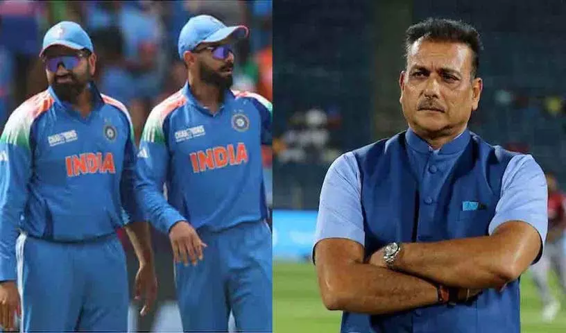 Kohli, रोहित के पास विश्व कप में मौका?.. क्या कहते हैं रवि शास्त्री..? Kohli, रोहित के पास विश्व कप में मौका?.. क्या कहते हैं रवि शास्त्री..?