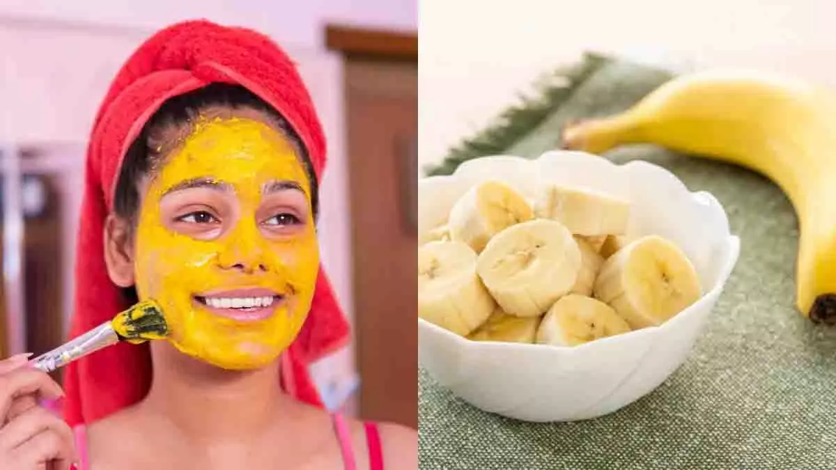 चमकदार त्वचा के लिए केले का जादू: झुर्रियों और दाग-धब्बों से मिले राहत चमकदार त्वचा के लिए केले का जादू: झुर्रियों और दाग-धब्बों से मिले राहत