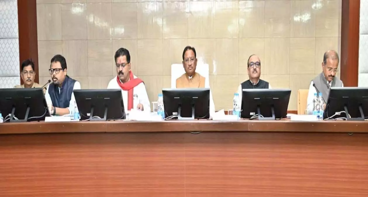 अपराधियों में हो कानून का भय और जनता में हो सुरक्षा का अहसास: CM साय अपराधियों में हो कानून का भय और जनता में हो सुरक्षा का अहसास: CM साय