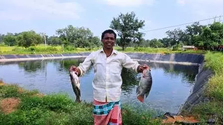 प्रधानमंत्री मत्स्य संपदा योजना से मदन राम बने आत्मनिर्भर किसान प्रधानमंत्री मत्स्य संपदा योजना से मदन राम बने आत्मनिर्भर किसान