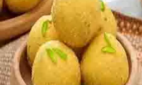 Recipe:दिवाली पर बनाएं देसी घी के बेसन के लड्डू, फटाफट नोट कर लें रेसिपी