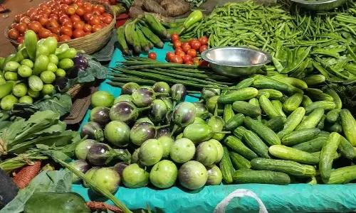 Odisha : कार्तिक के पवित्र महीने में भुवनेश्वर में सब्जियों की कीमतें आसमान छू रही हैं Odisha : कार्तिक के पवित्र महीने में भुवनेश्वर में सब्जियों की कीमतें आसमान छू रही हैं