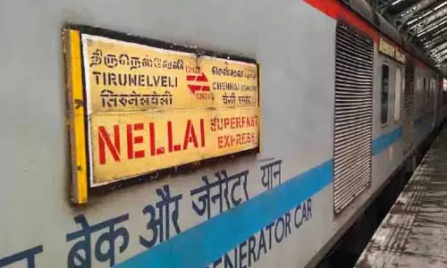 Nellai Express को सर्वश्रेष्ठ रखरखाव वाली ट्रेन घोषित किया गया