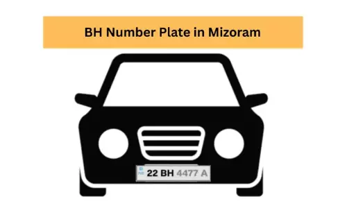 Mizoram सितंबर 2022 से 139 बीएच श्रृंखला वाहनों का पंजीकरण जारी करेगा