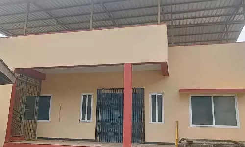 पशुपालन विभाग कार्यालय भवन; उद्घाटन से पहले मरम्मत की जरूरत