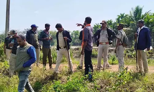Rattihalli : तेंदुए को पकड़ने का अभियान