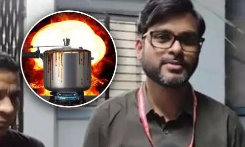 Bhandara में महाप्रसाद बनाते समय बड़ा हादसा! 40 लीटर का प्रेशर कुकर फट गया Bhandara में महाप्रसाद बनाते समय बड़ा हादसा! 40 लीटर का प्रेशर कुकर फट गया