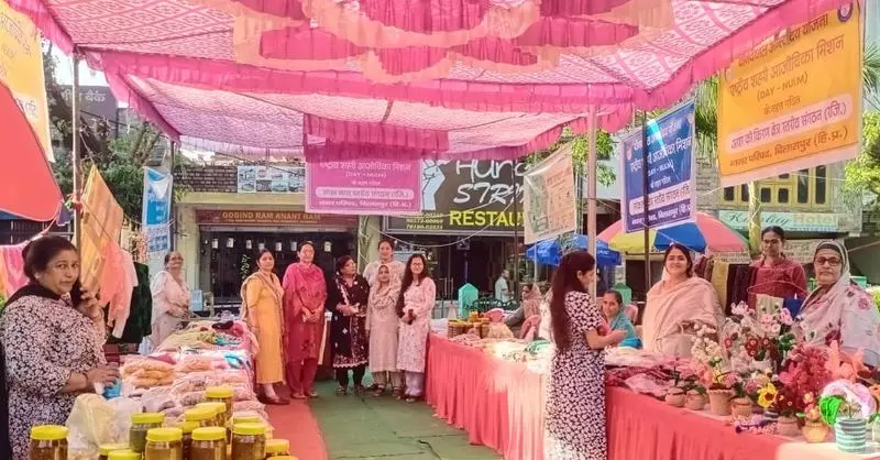 बिलासपुर की दिवाली प्रदर्शनी में हस्तनिर्मित उपहार प्रदर्शित बिलासपुर की दिवाली प्रदर्शनी में हस्तनिर्मित उपहार प्रदर्शित