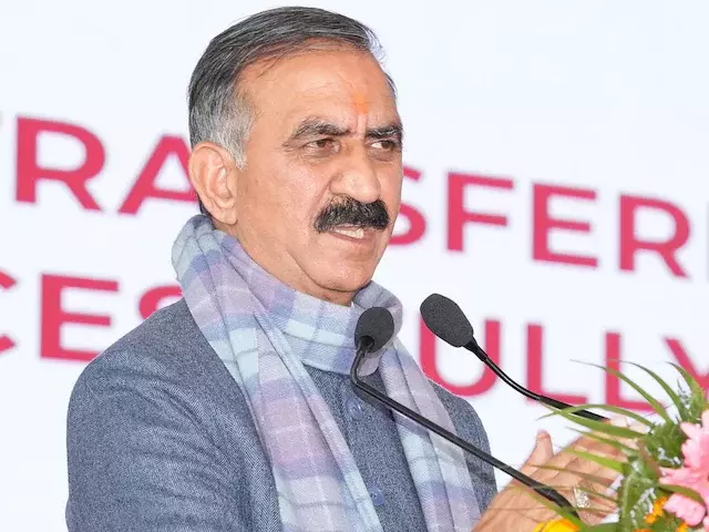 हिमाचल: मुख्यमंत्री सुखू ने स्वास्थ्य विभाग को मेडिकल टेस्ट के ऑनलाइन भुगतान ऐप बनाने का निर्देश दिया हिमाचल: मुख्यमंत्री सुखू ने स्वास्थ्य विभाग को मेडिकल टेस्ट के ऑनलाइन भुगतान ऐप बनाने का निर्देश दिया