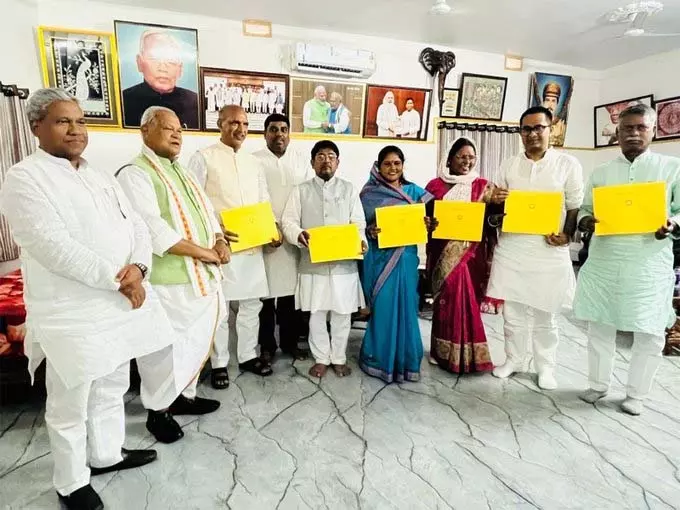 जीतन राम मांझी की HAM(S) ने विधानसभा चुनाव के लिए 6 सीटों की घोषणा की है जीतन राम मांझी की HAM(S) ने विधानसभा चुनाव के लिए 6 सीटों की घोषणा की है