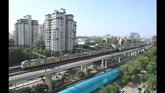 Gurugram मेट्रो का प्रतिपूरक पौधारोपण कादरपुर से केएमपी ई-वे पर स्थानांतरित किया गया