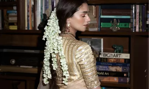 Aditi Rao Hydari ने पारंपरिक वानापर्थी साड़ी के पुनरुद्धार को बताया गर्व का क्षण Aditi Rao Hydari ने पारंपरिक वानापर्थी साड़ी के पुनरुद्धार को बताया गर्व का क्षण