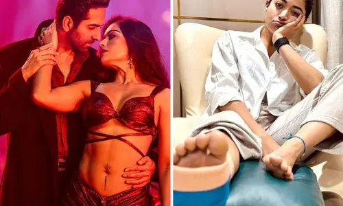 चोट लगने के बाद रश्मिका ने Tum Mere Na Huye की शूटिंग के बारे में बात की