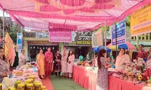 Himachal: बिलासपुर की दिवाली प्रदर्शनी में हस्तनिर्मित उपहार प्रदर्शित