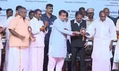 गडकरी ने पुडुचेरी में प्रमुख राष्ट्रीय राजमार्ग परियोजनाओं का लोकार्पण किया