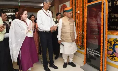 Arjun Meghwal ने लाइव केस डैशबोर्ड का किया उद्घाटन