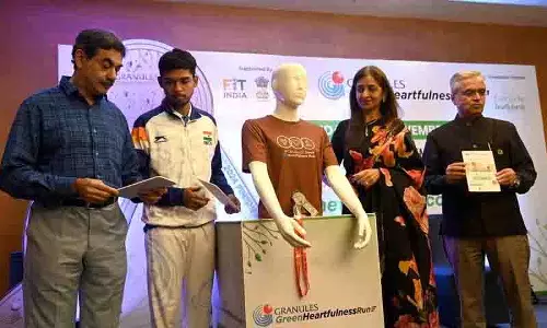 Hyderabad: ग्रैन्यूल्स ग्रीन हार्टफुलनेस रन के चौथे संस्करण की घोषणा Hyderabad: ग्रैन्यूल्स ग्रीन हार्टफुलनेस रन के चौथे संस्करण की घोषणा