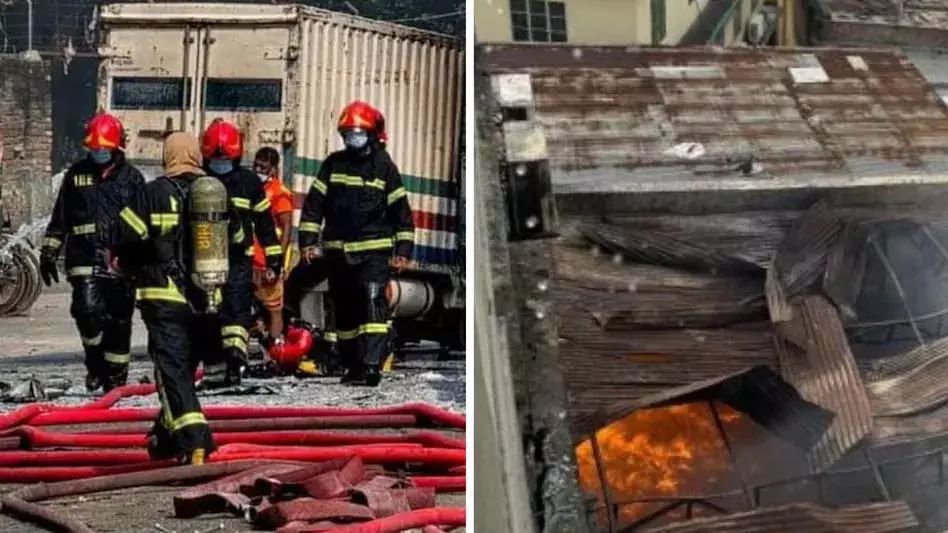 16 मजदूरों की मौत, गारमेंट फैक्ट्री और केमिकल वेयरहाउस में आग लगने से जिंदा जले 16 मजदूरों की मौत, गारमेंट फैक्ट्री और केमिकल वेयरहाउस में आग लगने से जिंदा जले