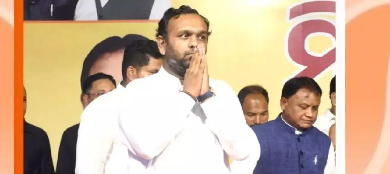 Odisha : नुआपाड़ा उपचुनाव के लिए भाजपा ने जय ढोलकिया को उम्मीदवार बनाया Odisha : नुआपाड़ा उपचुनाव के लिए भाजपा ने जय ढोलकिया को उम्मीदवार बनाया