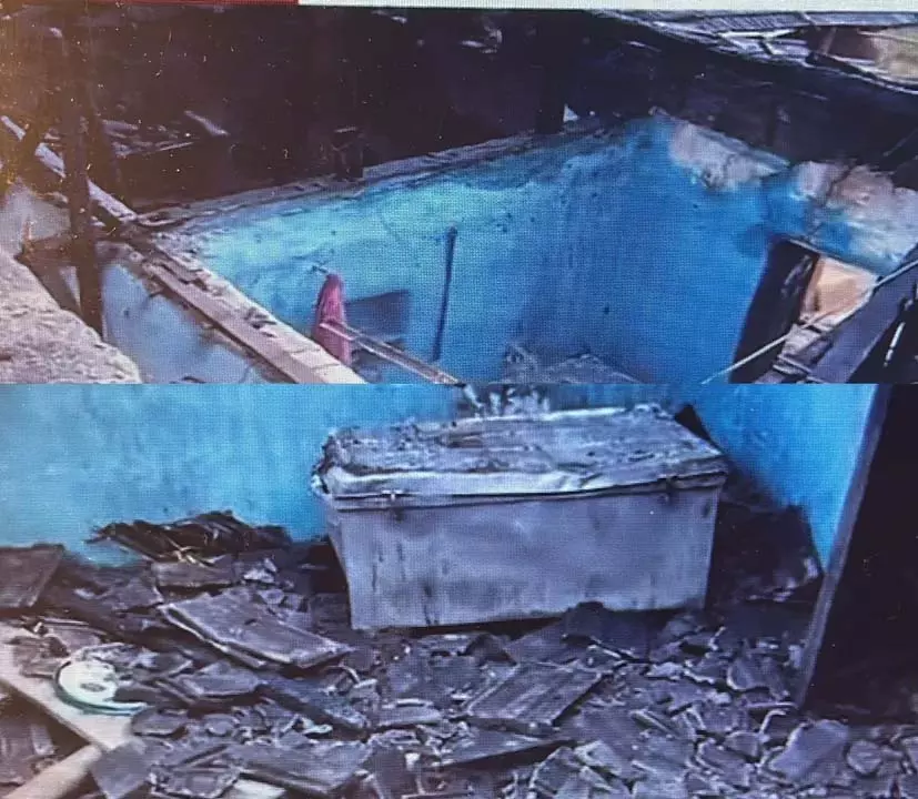 Odisha : क्योंझर में नशे में आदमी ने ससुराल वालों को बंद कर घर में आग लगा दी Odisha : क्योंझर में नशे में आदमी ने ससुराल वालों को बंद कर घर में आग लगा दी