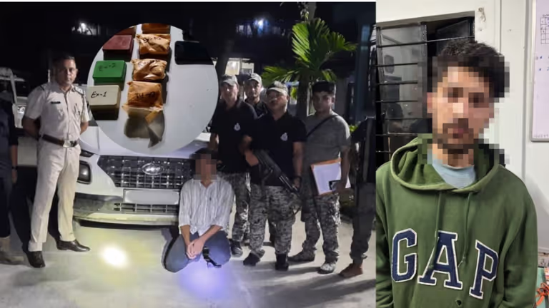 Meghalaya पुलिस ने पूर्वी जयंतिया हिल्स में मादक पदार्थ के मामले में दो लोगों को गिरफ्तार Meghalaya पुलिस ने पूर्वी जयंतिया हिल्स में मादक पदार्थ के मामले में दो लोगों को गिरफ्तार