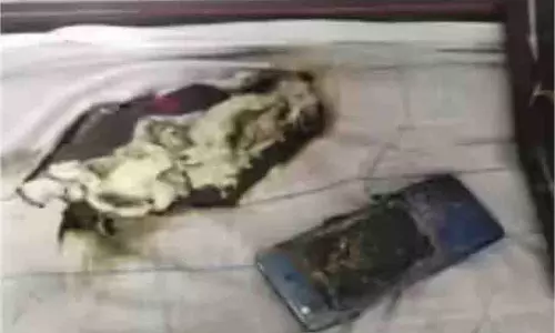 MP News: तकिये के नीचे रखा मोबाइल फोन, फटा, बिस्तर में लगी आग