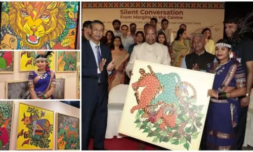 अचानकमार की बेटी रागिनी ने गोंड कला से रोशन किया छत्तीसगढ़ का नाम