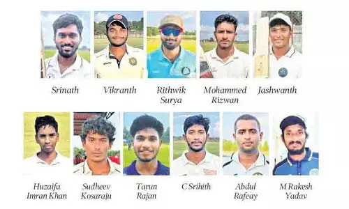 Ritwik Surya, एम राकेश यादव एचसीए डिवीजन वन डे लीग में चमके