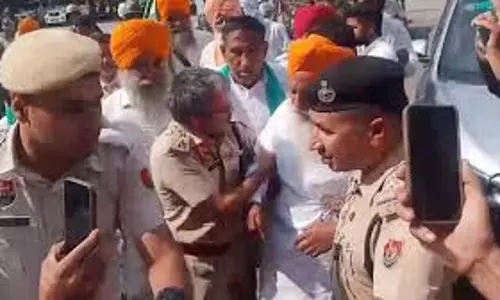 Kurukshetra: अधिकारी को किसान नेता ने जड़ा थप्पड़, मौके पर अफरातफरी