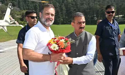 राहुल निजी यात्रा पर शिमला पहुंचे, HPCC पुनर्गठन पर ध्यान केंद्रित राहुल निजी यात्रा पर शिमला पहुंचे, HPCC पुनर्गठन पर ध्यान केंद्रित