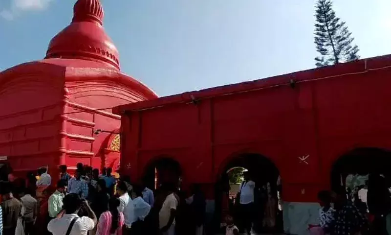 Tripura Sundari temple: दान में रिकॉर्ड 150% से अधिक की वृद्धि Tripura Sundari temple: दान में रिकॉर्ड 150% से अधिक की वृद्धि