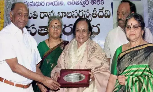 Telugu की पहली पार्श्व गायिका राव बालासरस्वती देवी का निधन
