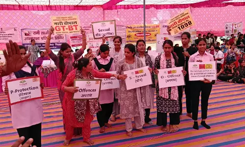 Jaipur : आधी आबादी के उत्साह से गुलजार हुई नारी चौपाल