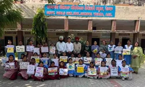 Verka के सरकारी स्कूल में पराली जलाने के खिलाफ जागरूकता अभियान चलाया गया Verka के सरकारी स्कूल में पराली जलाने के खिलाफ जागरूकता अभियान चलाया गया