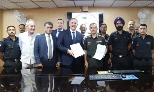 भारतीय सेना ने थेल्स के साथ हल्का मॉड्यूलर मिसाइल सिस्टम के लिए किया अनुबंध भारतीय सेना ने थेल्स के साथ हल्का मॉड्यूलर मिसाइल सिस्टम के लिए किया अनुबंध