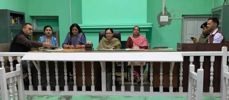 महिला पैनल ने कुल्लू में अदालती सुनवाई की महिला पैनल ने कुल्लू में अदालती सुनवाई की