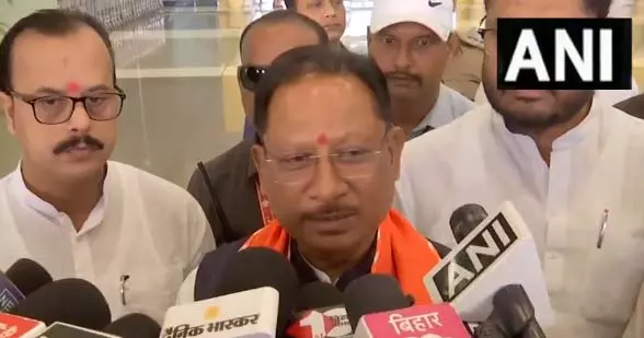 बिहार पहुंचे CM साय, कहा - NDA को भारी सफलता मिलेगी बिहार पहुंचे CM साय, कहा - NDA को भारी सफलता मिलेगी