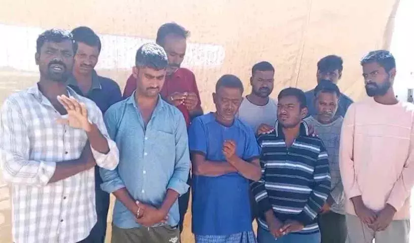 Harish Rao की पहल.. 12 खाड़ी श्रमिक तेलंगाना पहुंचेंगे Harish Rao की पहल.. 12 खाड़ी श्रमिक तेलंगाना पहुंचेंगे