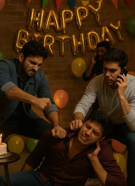 जन्मदिन पार्टी में युवक की पिटाई, दोस्तों ने फोन कर कहा- उठा लो इसे जन्मदिन पार्टी में युवक की पिटाई, दोस्तों ने फोन कर कहा- उठा लो इसे