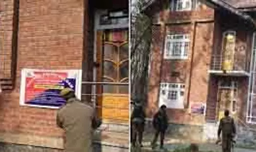 पुलिस ने कुलगाम में ड्रग तस्कर की संपत्ति कुर्क की पुलिस ने कुलगाम में ड्रग तस्कर की संपत्ति कुर्क की