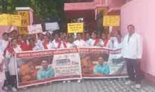 HIV/AIDS जागरूकता रैली आयोजित: JKACS का हाजिन में आईईसी अभियान