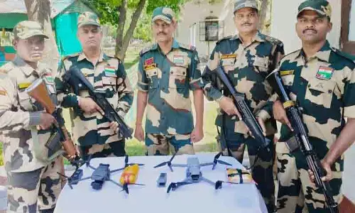 पंजाब सीमा पर इस साल BSF ने 200 ड्रोन जब्त किए
