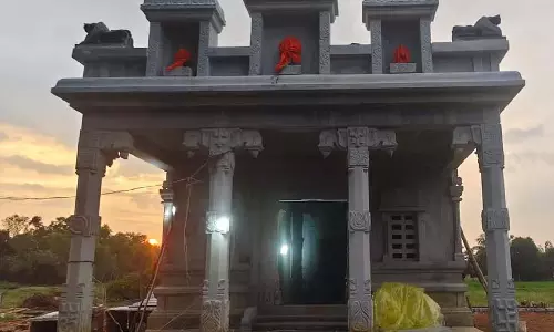 Srinivasapura : चौदेश्वरी मूर्ति, गणपति मूर्ति की स्थापना