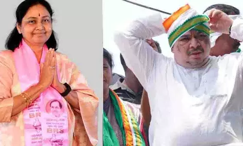 BRS ने मगन्ति सुनीता के खिलाफ पोन्नम प्रभाकर की टिप्पणी की निंदा की
