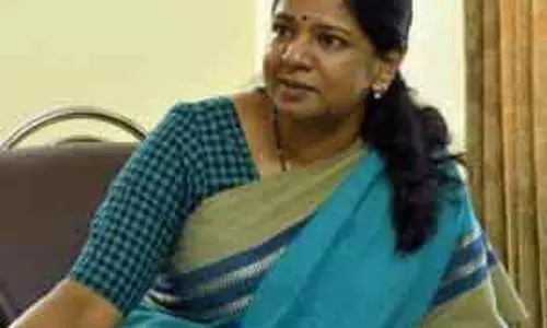 कनिमोझी ने ईपीएफओ के नए नियमों को जनविरोधी बताया कनिमोझी ने ईपीएफओ के नए नियमों को जनविरोधी बताया