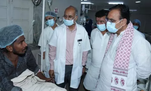 Jaipur: बस हादसे के शोकाकुल परिवारों को मिली आर्थिक मदद